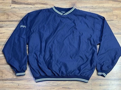 Pullover vintage Ping cortavientos para mujer M azul blanco Foto 1 de 4