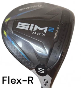 TaylorMade SIM2 MAX 5W 18° RH TENSEI BLUE TM50 R Shaft W/Head Cover - Picture 1 of 9