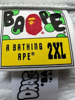 Camisa BAPE COMO NUEVA XXL Dragon Ball Collaboration T Rara Mono Auténtica de Japón Foto 1 de 4