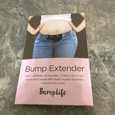 Pantalones extensores BumpLife Maternidad - 2 cómodos vientre talla única NUEVO Foto 1 de 4