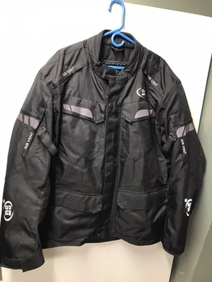 Jaqueta de motocicleta masculina Daniel Smart - esportiva para todas as estações tamanho 4 XL - Imagem 1 de 4