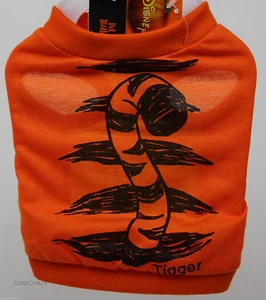 Disney Winnie the Pooh Tigger Naranja Camisa Perro Disfraz Abrigo Talla XSmall Nuevo con Etiquetas - Imagen 1 de 1