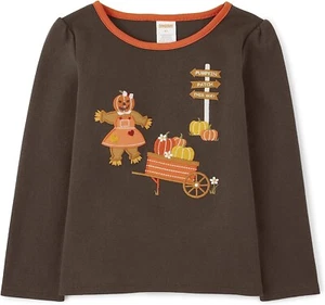 Gymboree Girls and Toddler Embroidered Graphic Long Sleeve T-Shirts SIZE 10 - Picture 1 of 3