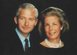 MARIE VON UND ZU LIECHTENSTEIN & HANS ADAM II original signierte Autogrammkarte - Bild 1 von 2