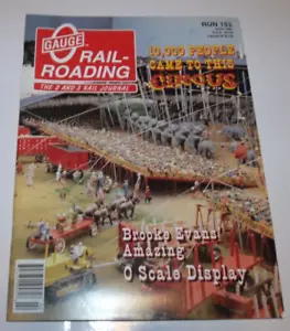 O Gauge Railroading The 2 & 3 Rail Journal Magazine Back Issue Run 153 June 1997 - Picture 1 of 2