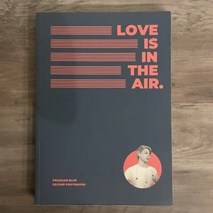 RARE Love Is In The Air Prussian Blue Second Photobook K-pop Jimin BTS - Picture 1 of 12