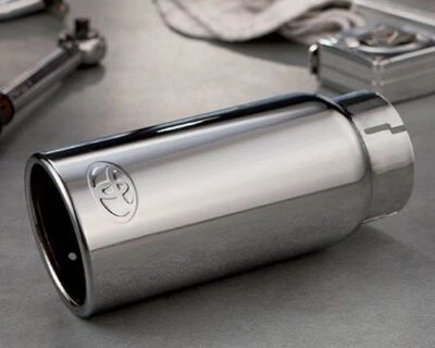 Genuine OEM Toyota 2005-2020 Tacoma Chrome Exhaust Tip Fast Ship Easy Install PT - Image 1 of 4