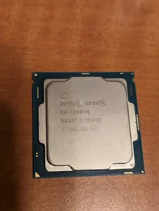 Intel Xeon E3-1240 v6 3.70GHz Quad Core CPU LGa1151 8MB SR327 - Picture 1 of 6