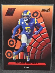 2022 Panini Zenith Jalen Ramsey Red Zone Los Angeles Rams #95 - Picture 1 of 2
