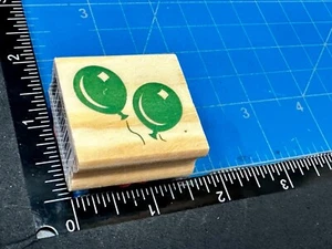 Schwimmende Geburtstagsballons - Neu aus nos 1,5" Gummistempel für Handwerk und Kartenherstellung - Bild 1 von 11