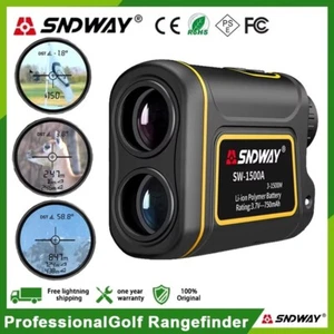 Golf Laser Rangefinder Laser Distance Meter Telescope Rechargeable 600-1500M - Bild 1 von 9
