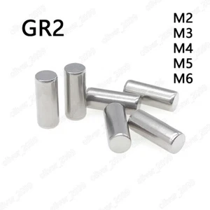 Épingles à goujons en titane GR2 broche parallèle rouleau aiguille de roulement M2 M3 M4 M5 M6 M8 - Photo 1/5