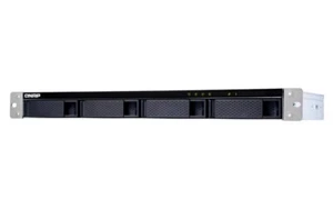 4713213516249 QNAP TL-R400S Speicherlaufwerksgehäuse HDD / SSD-Gehäuse Schwarz, - Bild 1 von 10