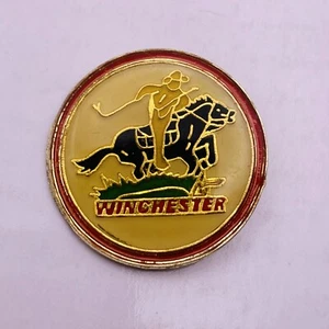 Winchester Firearms Quality Made Lapel Hat Pin "Guaranteed For Life" - Nice! - Picture 1 of 7