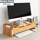Desktop Monitor/Speaker Stand Computer Laptop Display Screen Riser Office Shelf