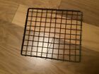 Antique woven wire Shelf from old oak ice box Original vintage rare 11”x 12 1/4”