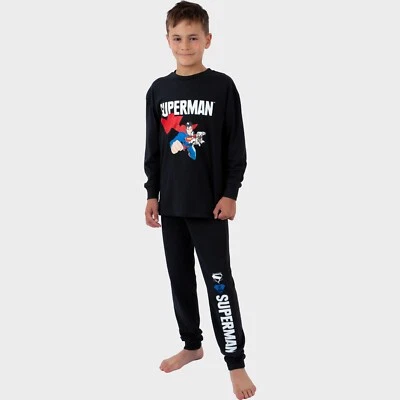 Pijamas DC Comics Superman | Pijamas para niños | Juegos de pijamas para niños Foto 1 de 4