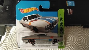 2015 HOT WHEELS - ´69 FORD TORINO TALLADEGA GRAY SHORT CARD 1/64 APROX *NEW* - Picture 1 of 4