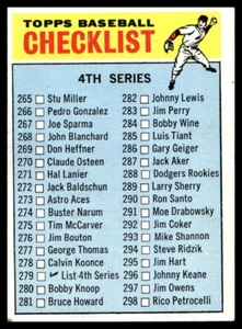 1966 Topps #279a Checklist: 265-352 CL, VAR Checklist EX-EXMINT - Picture 1 of 2