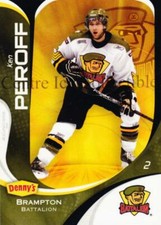 2007-08 Brampton Battalion #3 Ken Peroff