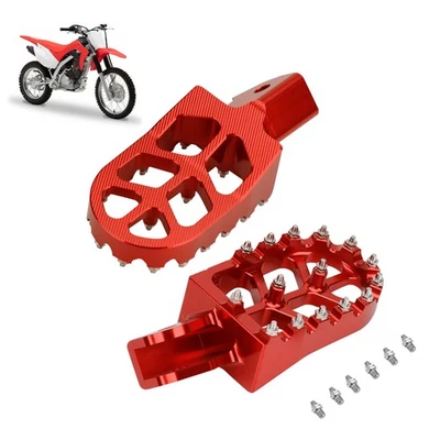 CNC Dirt Bike Foot Pegs Rest Pedal For Honda CRF150F CRF230F CRF250F Sur Ron S/X Foto 1 de 4