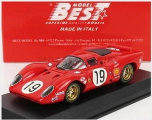 BEST-MODEL 9152/2 FERRARI - 312P 3.0L V12 COUPE TEAM SEFAC N 19 24h LE MANS 1969 - Foto 1 di 2