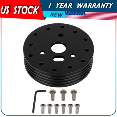 ?Adaptador de cubo de volante de 1" espaciador de conversión de 6 orificios a 3 orificios para adaptarse a Grant Foto 1 de 4