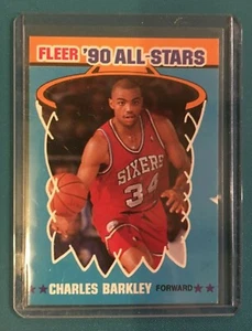 1990 Charles Barkley Fleer '90 All Stars #1 of 12 - Picture 1 of 2