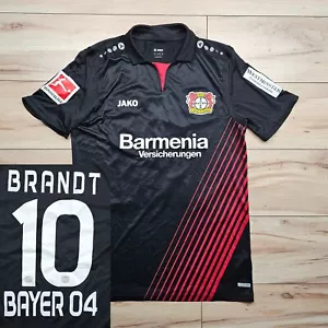 Rare Bayern 04 Leverkusen BRANDT Home Football shirt Jersey Size L - Picture 1 of 6