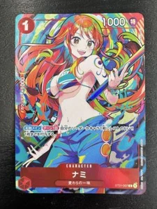 One Piece Cards Game Nami C ST01-007 Japanese THE BEST PROMO - Picture 1 of 3