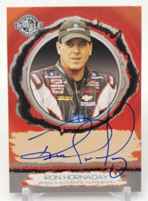 2006 Wheels RON HORNADAY JR Autograph On Card Auto NASCAR Craftsman Truck Series - Image 1 of 4