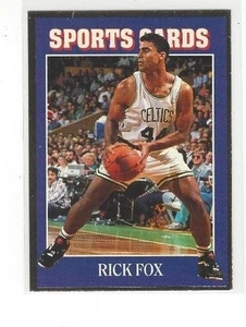 1992 ALLAN KAYES SPORTS CARD NEWS GOLD RICK FOX #88 - BOSTON CELTICS - Picture 1 of 2