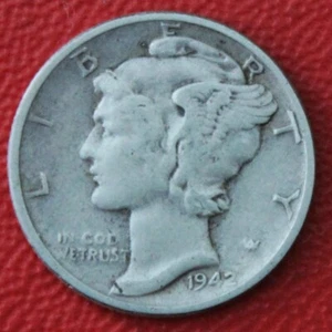 1942 Mercury Dime #8684 - Picture 1 of 2