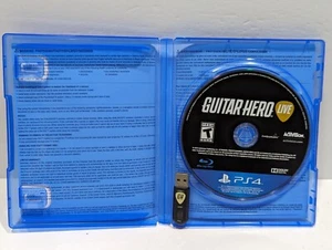 Guitar Hero Live Activision Sony PlayStation 4 PS4 Video Game + USB Dongle - Picture 1 of 5