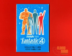Fantastic Four First Steps trading card wrapper ART 2x3" fridge MAGNET - Picture 1 of 2
