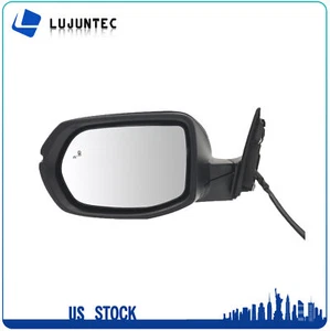 Left Power Mirror For 17-22 Honda CR-V Heated Signal Light Blind Spot Paintable - Picture 1 of 5