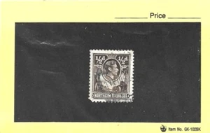 Northern Rhodesia 1938 George VI 1/2d Brown Single Used - Bild 1 von 2