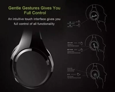 Auriculares inalámbricos Bluetooth Zealot B21 con cancelación de ruido graves profundos control táctil Foto 1 de 4