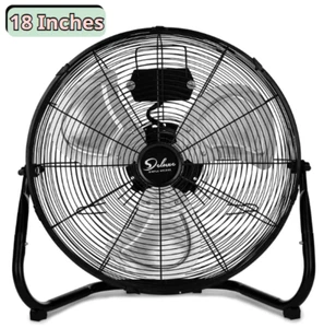 Simple Deluxe 18" 3-Speed Metal Floor Fan – Heavy Duty for Warehouse & Workshop - Picture 1 of 7