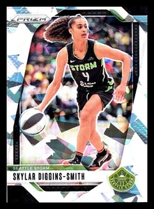 2024 Panini Prizm WNBA Skylar Diggins-Smith Ice Prizm #76 Seattle Storm - Foto 1 di 2