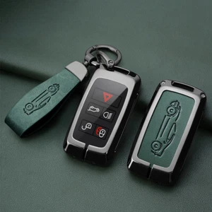 Metal Key Fob Case Key Ring Decorative Protect Key for Land Rover Range Rover - Picture 1 of 15