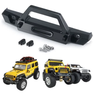 Aluminum Front Bumper SCX24 Metal Front Bumper For 1/24 AXI00002 RC Crawler Car - Picture 1 of 12