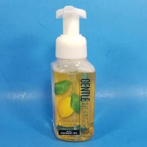 Bath & Body Works Gentle Foaming Hand Soap SUNSHINE & LEMONS 8.75 Oz Coconut Oil - Picture 1 of 3