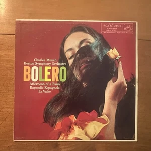 BOLERO von Charles Munch, Boston Symphony Orchestra Vintage Vinyl LP 1958 - Bild 1 von 4