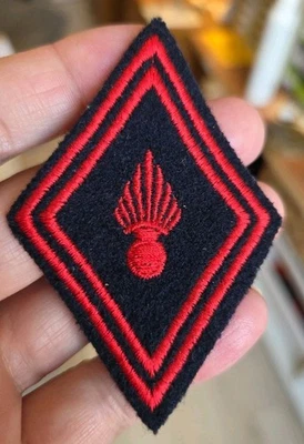 Insigne Losange tissu  Patch RI REGIMENT INFANTERIE  à coudre - Photo 1/2