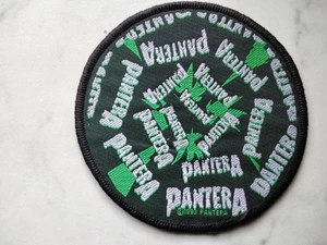 MARILYN MANSON PATCH Original 1996 Vintage GLITZER LOGO Aufnäher 9,5x5cm Metal - Bild 1 von 3