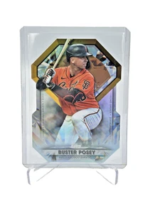 2022 Topps Serie 2 Diamond Greats Troquelados #DGDC-45 Buster Posey Refractor - Imagen 1 de 2