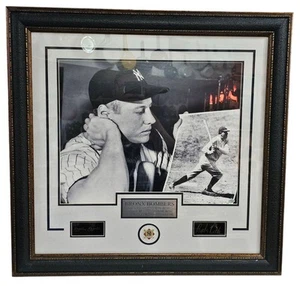 New York Yankees Legends Gerahmtes Wandbild Bronx Bombers Babe Ruth Mickey... - Bild 1 von 10