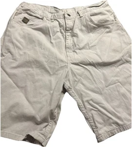Vintage Wrangler Shorts Herren 38 weiß Denim Jorts 60601 Made in USA 36x9 - Bild 1 von 8