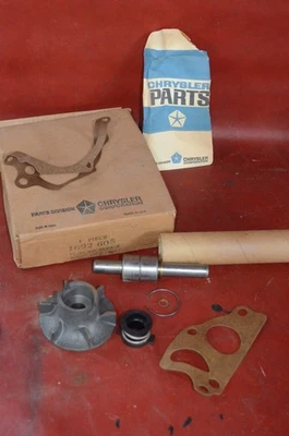 Новый из старых запасов 1939-1960 Dodge MD грузовик водяной насос ремонтный комплект 6cyl 230 двигатель Mopar 1692605 - Изображение 1 из 4